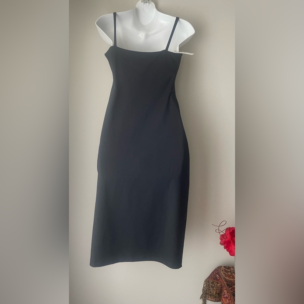 Susana Monaco Black Sleeveless Dress Size Large - Picture 3 of 8